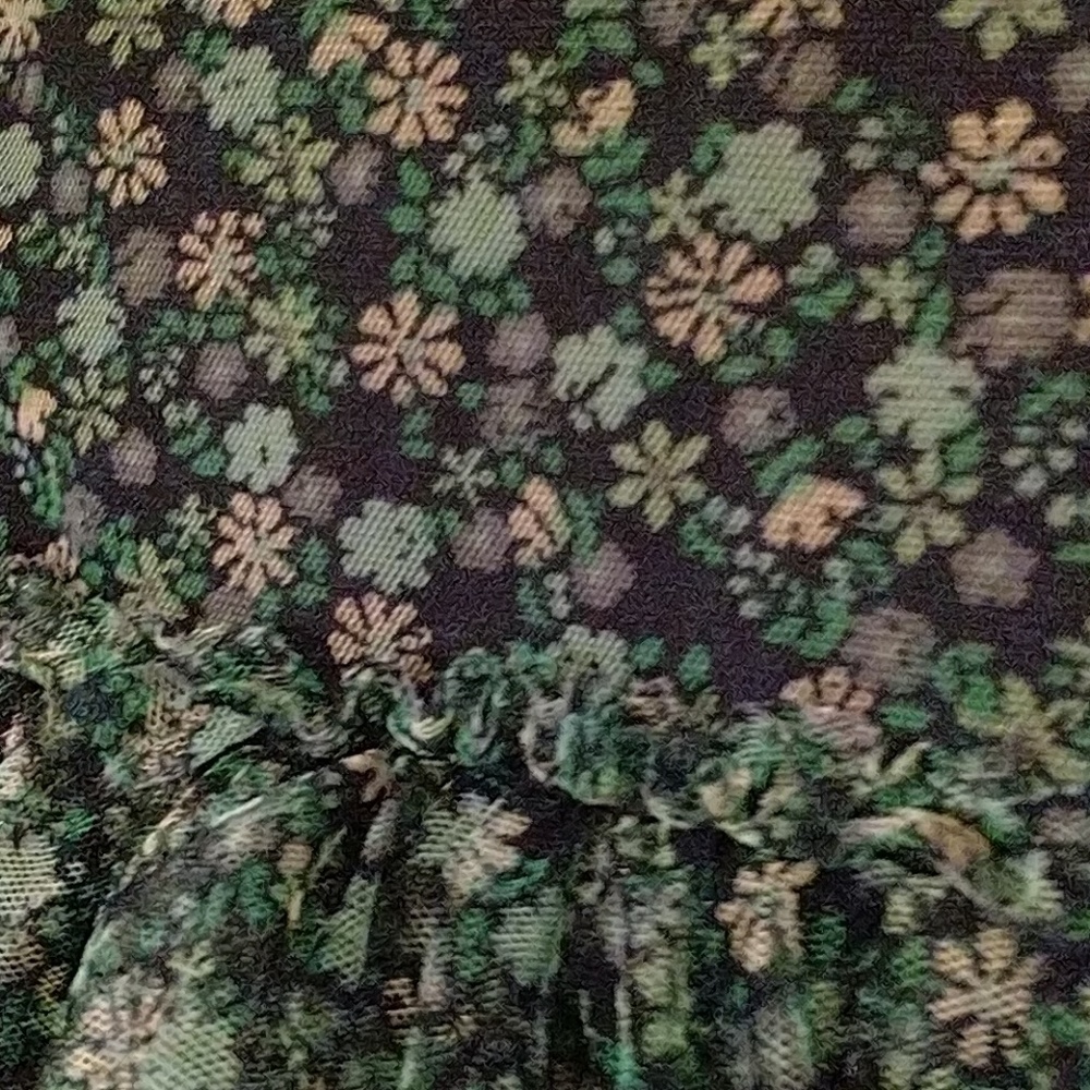 Girls frilly floral print skirt - Picture 3 of 3